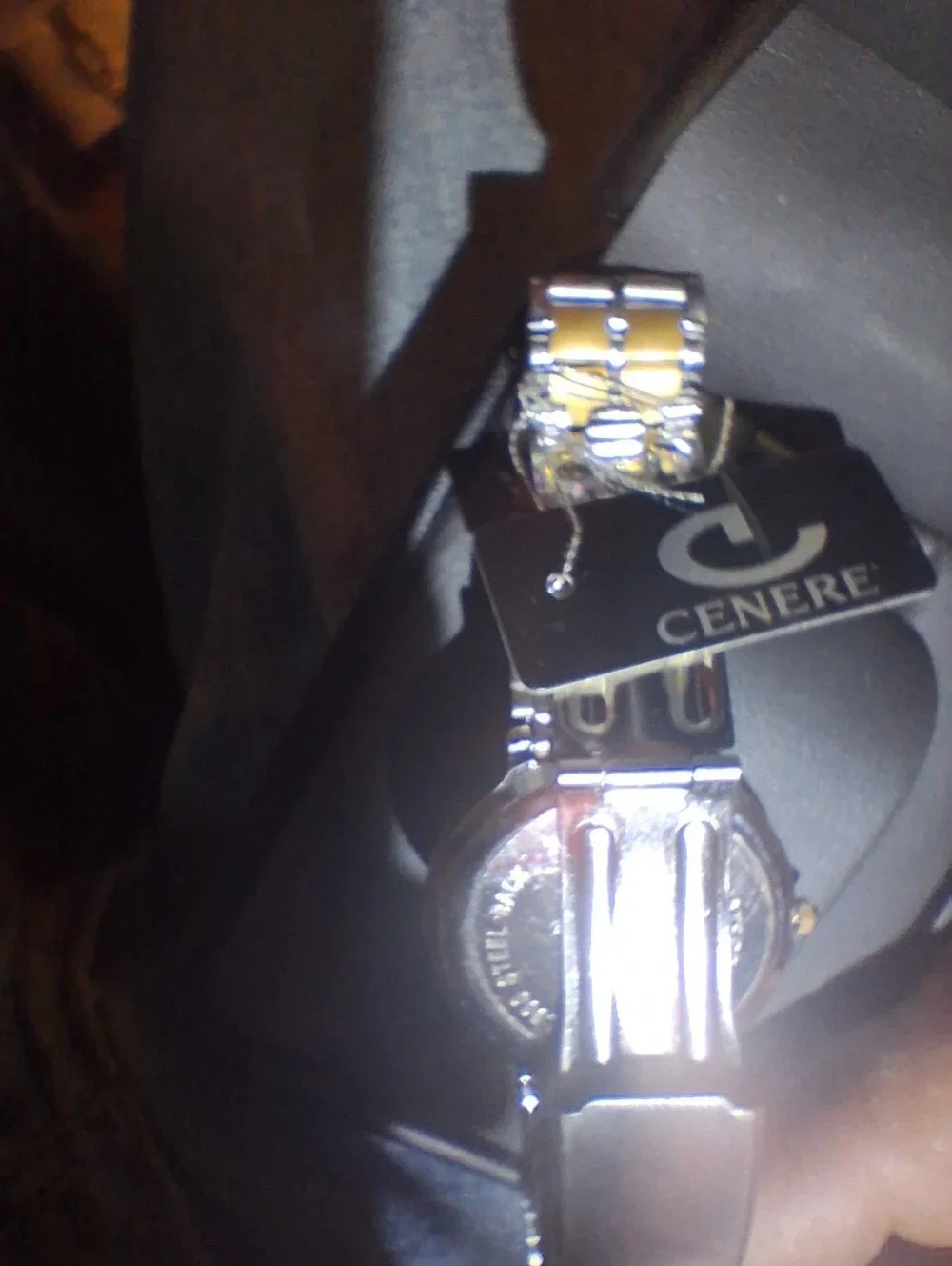 Vintage Cenere Gold Men's Quartz Watch - Gold Dial (New)